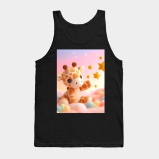 Discover Adorable Baby Cartoon Designs for Your Little Ones - Cute, Tender, and Playful Infant Illustrations! Tank Top